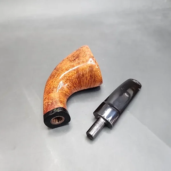 2003 Nording Hunter Pipe Smooth Horn Estate Briar Pipe, Unsmoked [SOLD OUT] - Image 12
