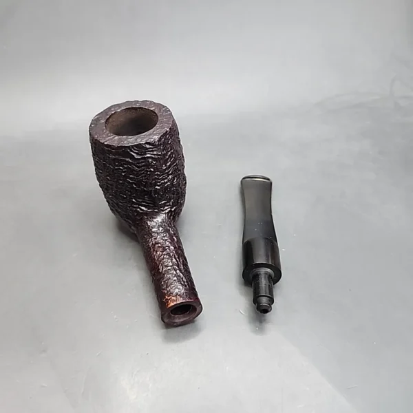 Lane Era Charatan's Make 4420X, Sandblasted Straight Billiard Estate Briar Pipe [SOLD OUT] - Image 13