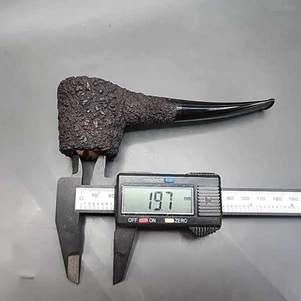Pipe Tristan Rusticated Shape 55 Handmade Briar Pipe, France [SOLD OUT] - Image 13
