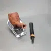 Pipe Tristan Sandblasted Cutty Handmade Briar Pipe, France [SOLD OUT] - Image 13
