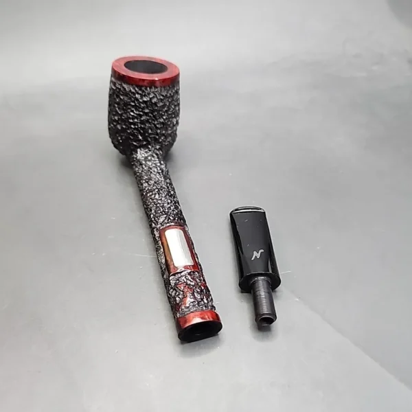 Erik Nording Handmade Rusticated Canadian Estate Briar Pipe, Unsmoked [SOLD OUT] - Image 13
