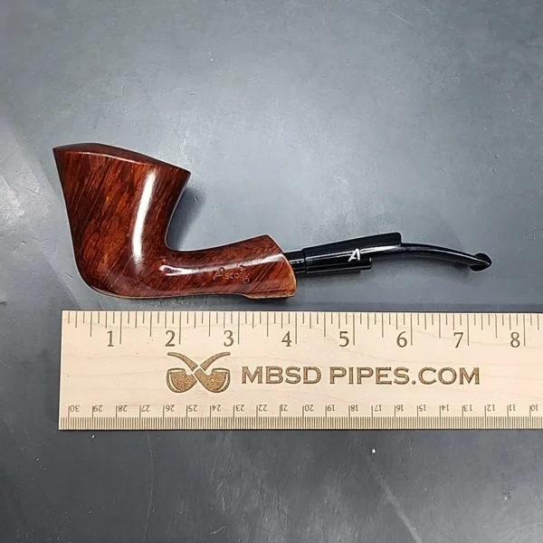 Ascorti Smooth Bent Dublin Estate Briar Pipe, Unsmoked [SOLD OUT] - Image 13