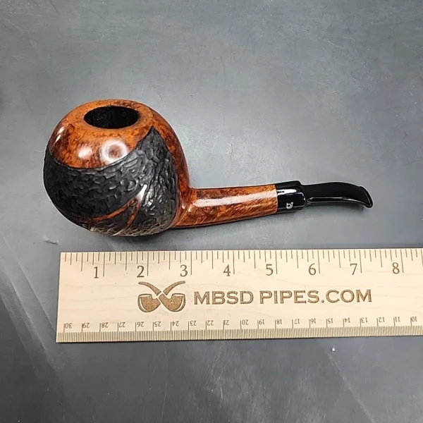 Bjarne Handmade Magnum Bent Apple Estate Briar Pipe, Unsmoked [SOLD OUT] - Image 13