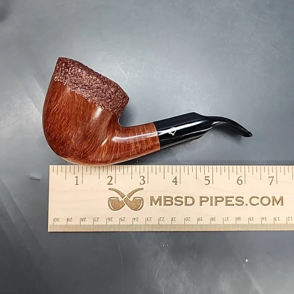 Lorenzetti Partially Rusticated Chubby Dublin Estate Briar Pipe, Unsmoked [SOLD OUT] - Image 13