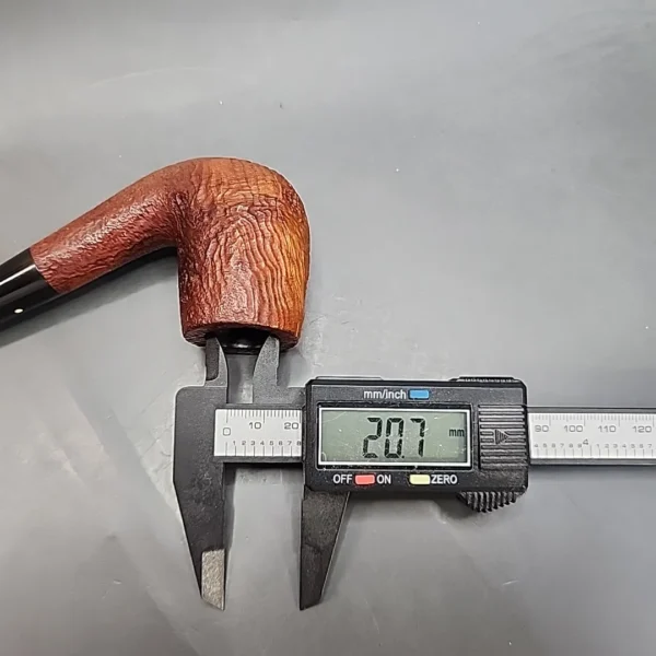 1964 Dunhill Tanshell 120 FT, 4T Sandblasted Bent Billiard Estate Briar Pipe, 6mm [SOLD OUT] - Image 13