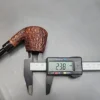 King's Ransom London Made 7190, Rusticated Bent Volcano Briar Pipe, English Estates [SOLD OUT] - Image 13