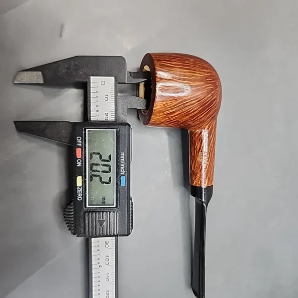 Fleur De Lis by GBD 9437 Meerschaum Lined Pot, Estate Briar Pipe - Image 13
