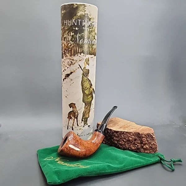 2003 Nording Hunter Pipe Smooth Horn Estate Briar Pipe, Unsmoked [SOLD OUT] - Image 13