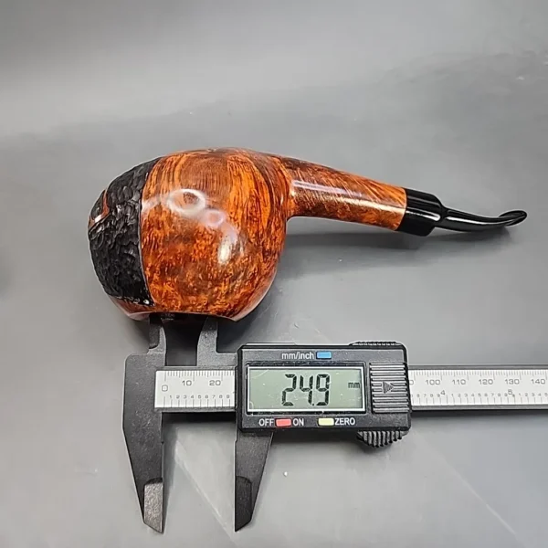 Bjarne Handmade Magnum Bent Apple Estate Briar Pipe, Unsmoked [SOLD OUT] - Image 14