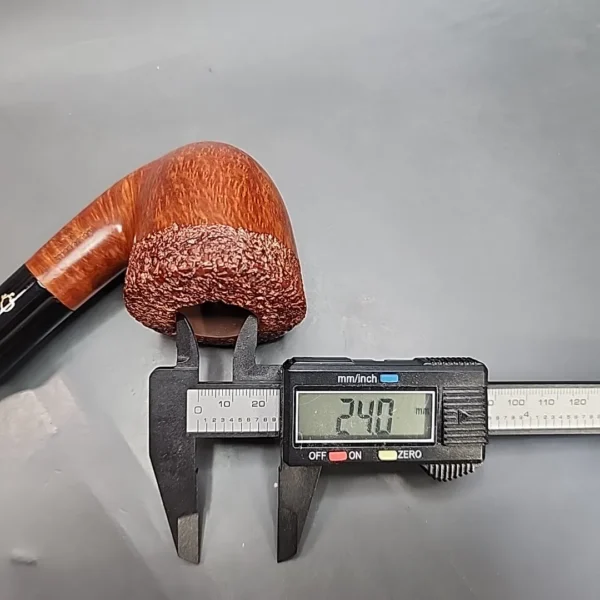 Lorenzetti Partially Rusticated Chubby Dublin Estate Briar Pipe, Unsmoked [SOLD OUT] - Image 14