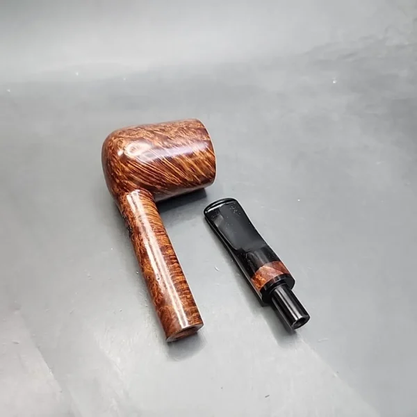 Karim Smooth Lovat Handmade Briar Pipe, New [SOLD OUT] - Image 14