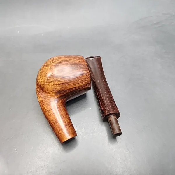 Joura 7 Smooth Bent Apple Estate Briar Pipe [SOLD OUT] - Image 14