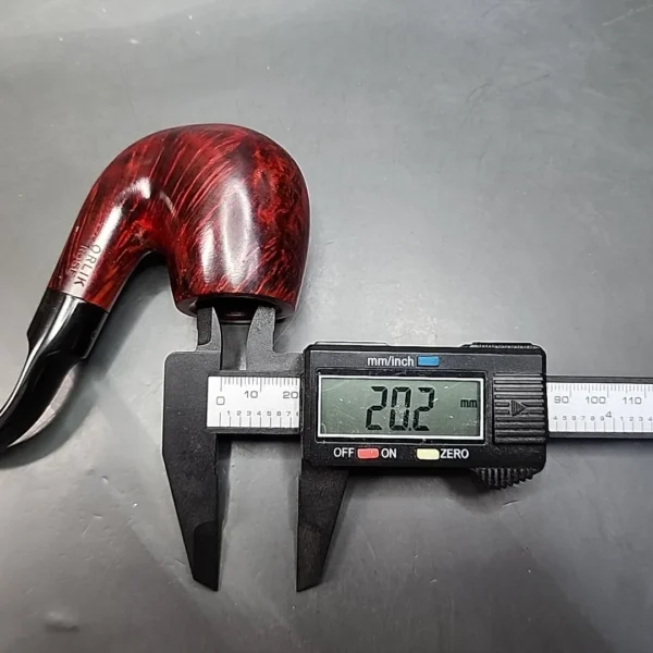 Orlik Rose 21478 Smooth Oom Paul Estate Briar Pipe, Unsmoked [SOLD OUT] - Image 13