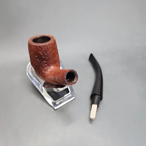 1964 Dunhill Tanshell 120 FT, 4T Sandblasted Bent Billiard Estate Briar Pipe, 6mm [SOLD OUT] - Image 15