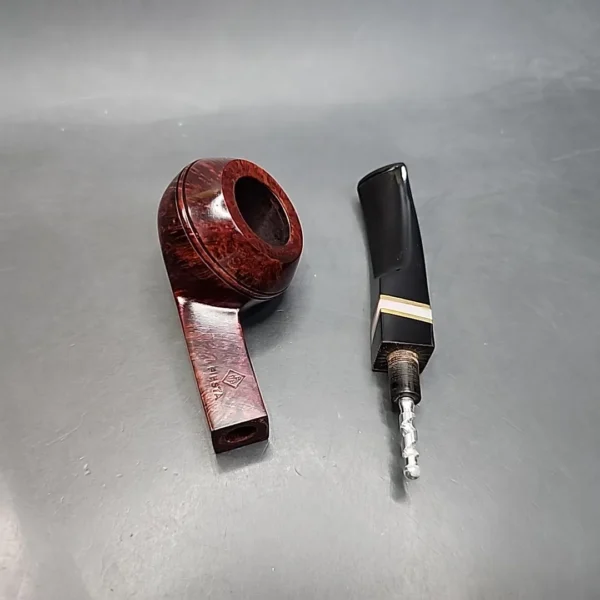 BBB Fiesta 420, Smooth Bent Bulldog Estate Briar Pipe, Unsmoked [SOLD OUT] - Image 15