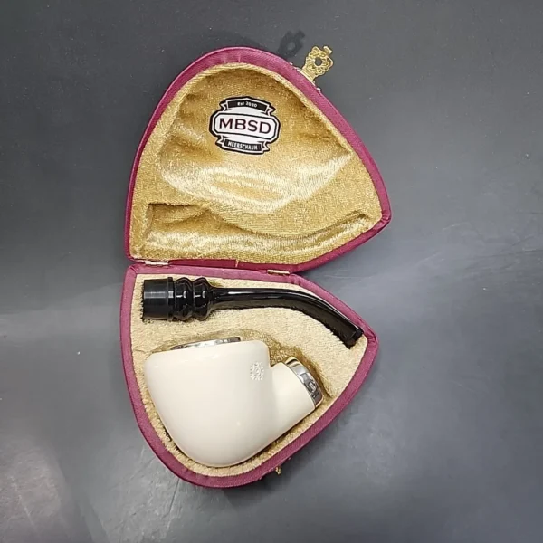 MBSD Meerschaum Silver Spigot Block Meerschaum Pipe [SOLD OUT] - Image 3