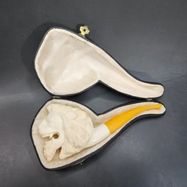 Roaring Tiger Block Meerschaum Pipe, Unsmoked [SOLD OUT] - Image 3