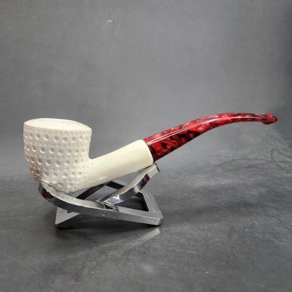 MBSD Meerschaum Bent Dublin Block Meerschaum Pipe, Fitted Case [SOLD OUT] - Image 4