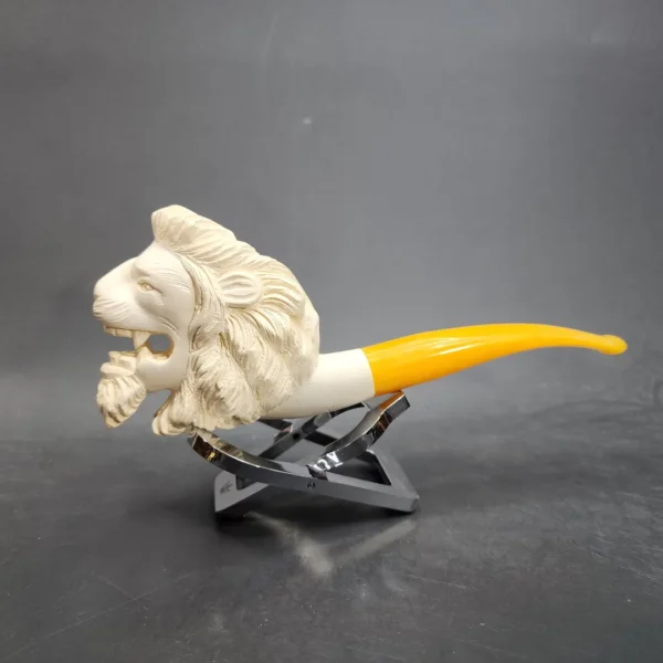 Roaring Tiger Block Meerschaum Pipe, Unsmoked [SOLD OUT] - Image 4