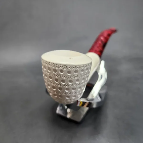 MBSD Meerschaum Bent Dublin Block Meerschaum Pipe, Fitted Case [SOLD OUT] - Image 5