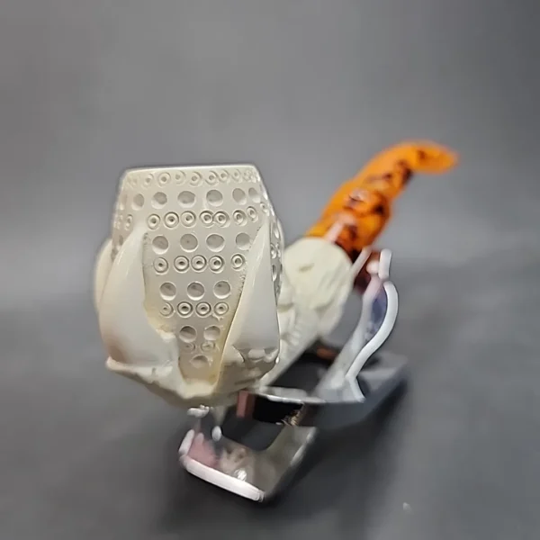 MBSD Meerschaum Claw Block Meerschaum Pipe, Fitted Case [SOLD OUT] - Image 5