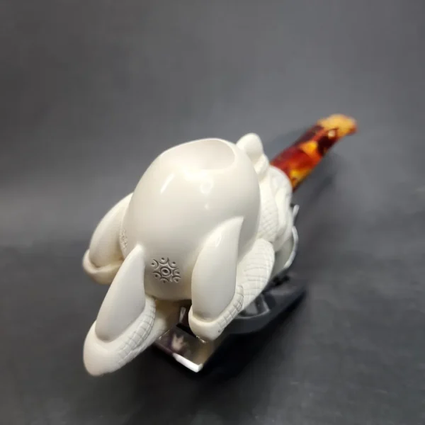 MBSD Meerschaum Claw Egg Block Meerschaum Pipe, Fitted Case [SOLD OUT] - Image 5