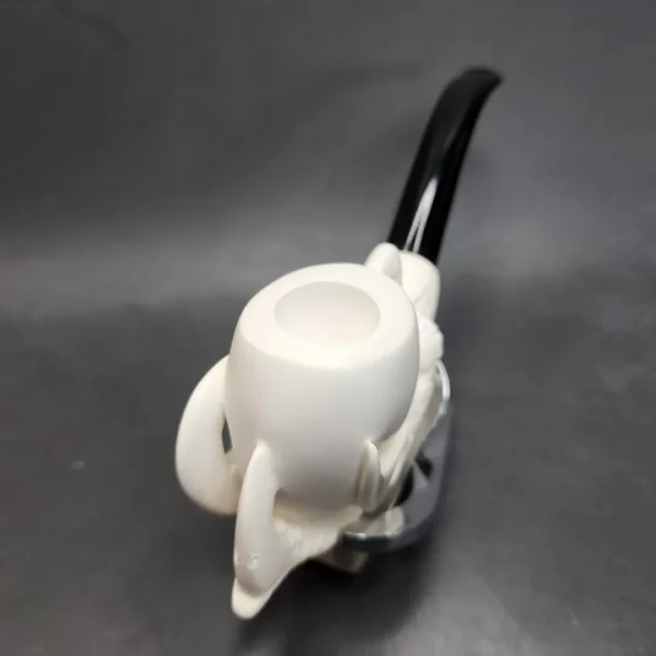 MBSD Meerschaum Claw Egg Block Meerschaum Pipe, Fitted Case [SOLD OUT] - Image 6