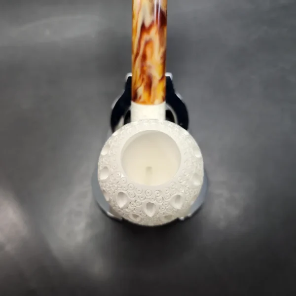 MBSD Meerschaum Bent Acorn Block Meerschaum Pipe, Fitted Case [SOLD OUT] - Image 6