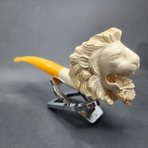 Roaring Tiger Block Meerschaum Pipe, Unsmoked [SOLD OUT] - Image 6