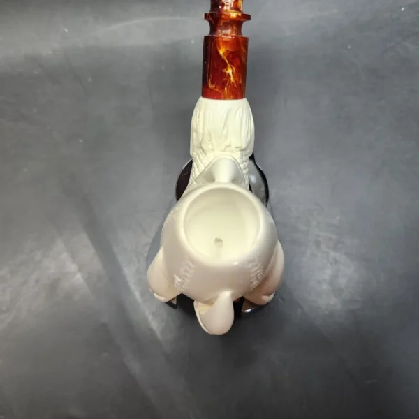 MBSD Meerschaum Claw Egg Block Meerschaum Pipe, Fitted Case [SOLD OUT] - Image 6