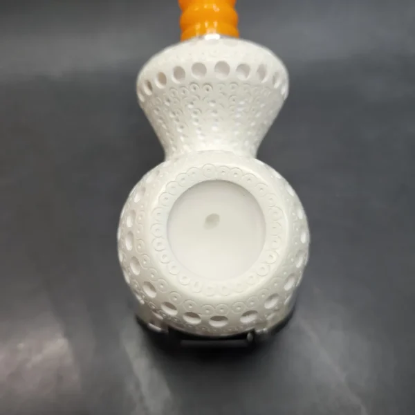 MBSD Meerschaum Silver Spigot Block Meerschaum Pipe, Fitted Case [SOLD OUT] - Image 7