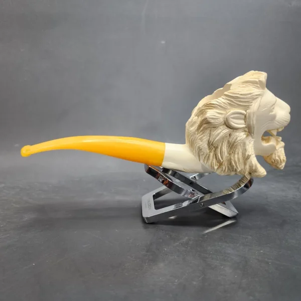 Roaring Tiger Block Meerschaum Pipe, Unsmoked [SOLD OUT] - Image 7