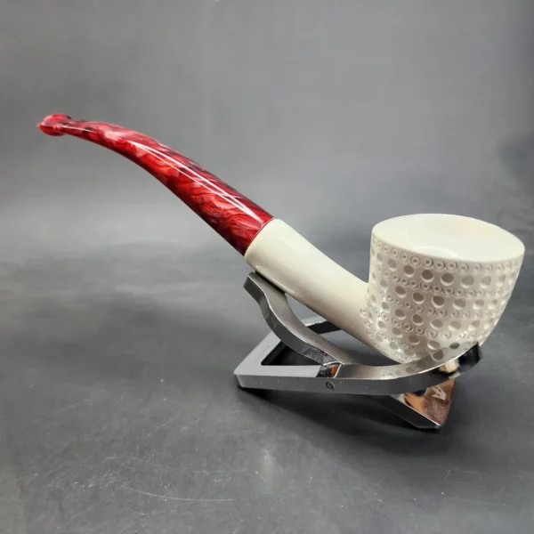 MBSD Meerschaum Bent Dublin Block Meerschaum Pipe, Fitted Case [SOLD OUT] - Image 8