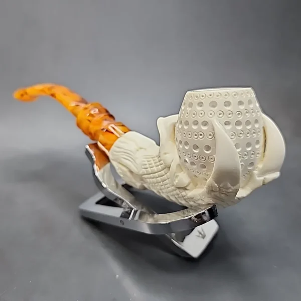 MBSD Meerschaum Claw Block Meerschaum Pipe, Fitted Case [SOLD OUT] - Image 8