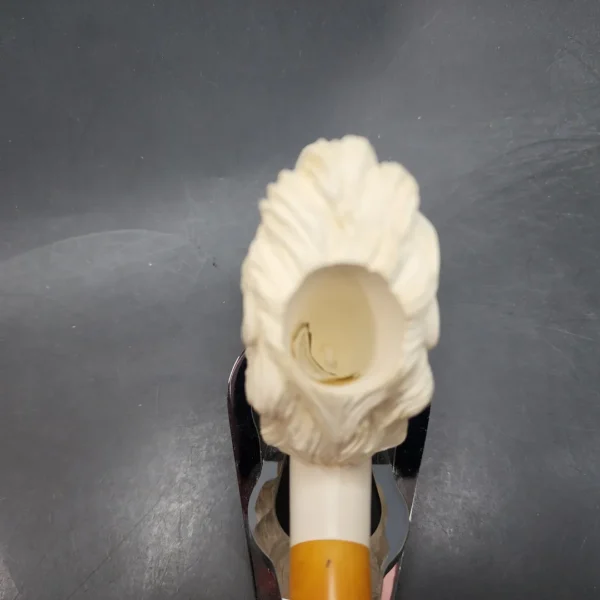 Roaring Tiger Block Meerschaum Pipe, Unsmoked [SOLD OUT] - Image 9
