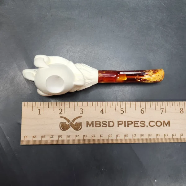 MBSD Meerschaum Claw Egg Block Meerschaum Pipe, Fitted Case [SOLD OUT] - Image 9