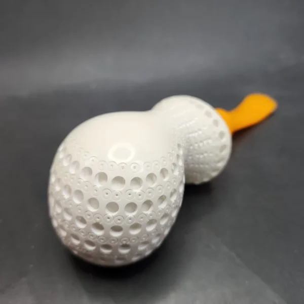 MBSD Meerschaum Silver Spigot Block Meerschaum Pipe, Fitted Case [SOLD OUT] - Image 10