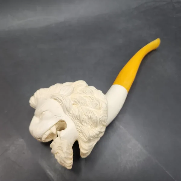 Roaring Tiger Block Meerschaum Pipe, Unsmoked [SOLD OUT] - Image 10