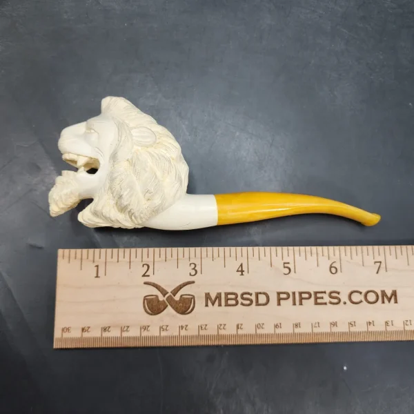 Roaring Tiger Block Meerschaum Pipe, Unsmoked [SOLD OUT] - Image 11