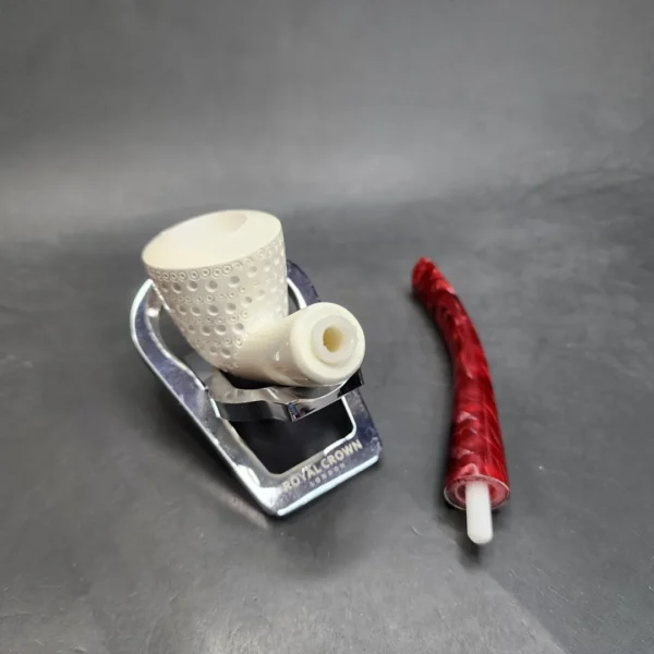 MBSD Meerschaum Bent Dublin Block Meerschaum Pipe, Fitted Case [SOLD OUT] - Image 12