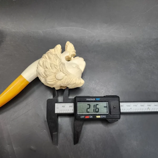 Roaring Tiger Block Meerschaum Pipe, Unsmoked [SOLD OUT] - Image 12
