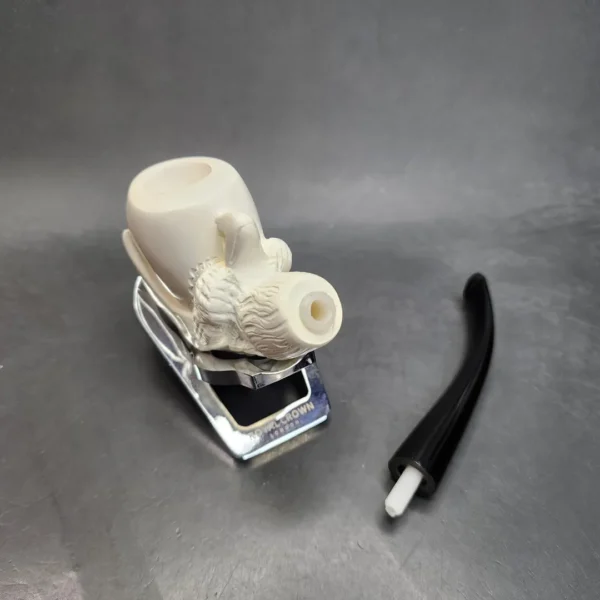MBSD Meerschaum Claw Egg Block Meerschaum Pipe, Fitted Case [SOLD OUT] - Image 13
