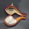 MBSD Meerschaum Claw Egg Block Meerschaum Pipe, Fitted Case [SOLD OUT] - Image 3