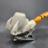 MBSD Meerschaum Claw Egg Block Meerschaum Pipe, Fitted Case [SOLD OUT] - Image 5