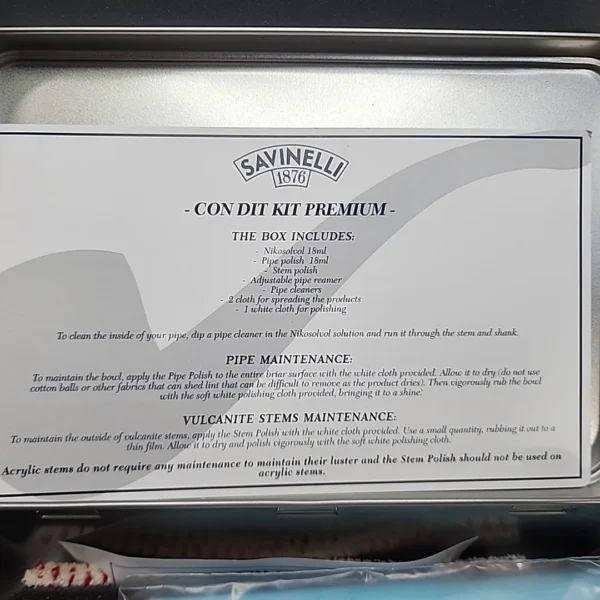 Savinelli Con Dit Kit Premium - Pipe Cleaning Kit - Image 5