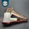 MBSD Meerschaum Deluxe Poker Block Meerschaum Pipe, 9mm & 3mm [SOLD OUT]