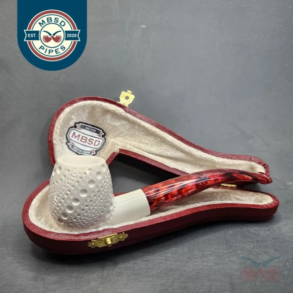MBSD Meerschaum Small Egg Apple Block Meerschaum Pipe [SOLD OUT]