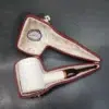 MBSD Meerschaum Deluxe Poker Block Meerschaum Pipe, 9mm & 3mm [SOLD OUT] - Image 3