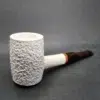MBSD Meerschaum Deluxe Poker Block Meerschaum Pipe, 9mm & 3mm [SOLD OUT] - Image 4