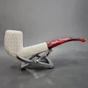 MBSD Meerschaum Bent Billiard Block Meerschaum Pipe [SOLD OUT] - Image 4